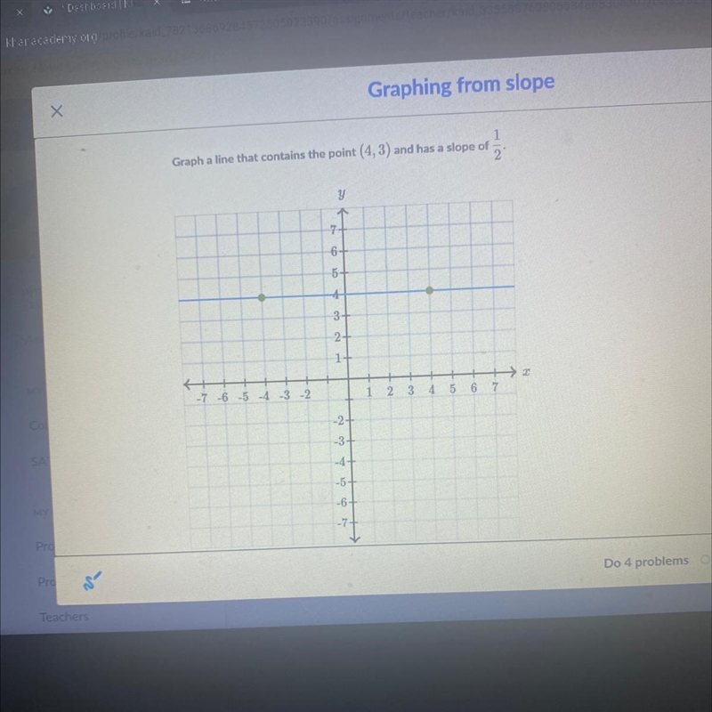 I HAVE 5 MINUTES PLEASE HELP ! ( slope )-example-1