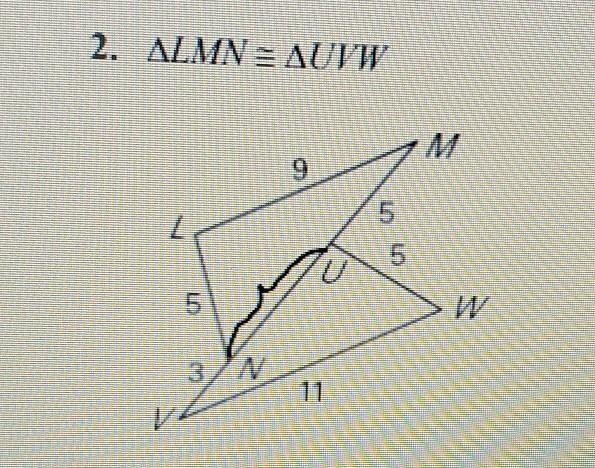 DECIDE WHETHER THE CONGRUENCE STATEMENT IS TRUE. EXPLAIN YOUR REASONING.​-example-1