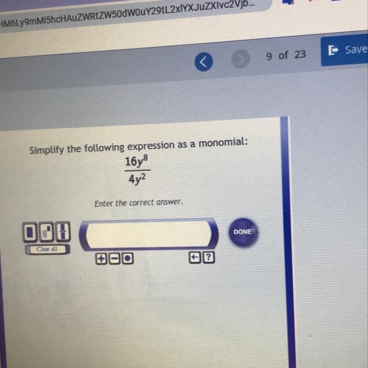 How to do the monomials-example-1