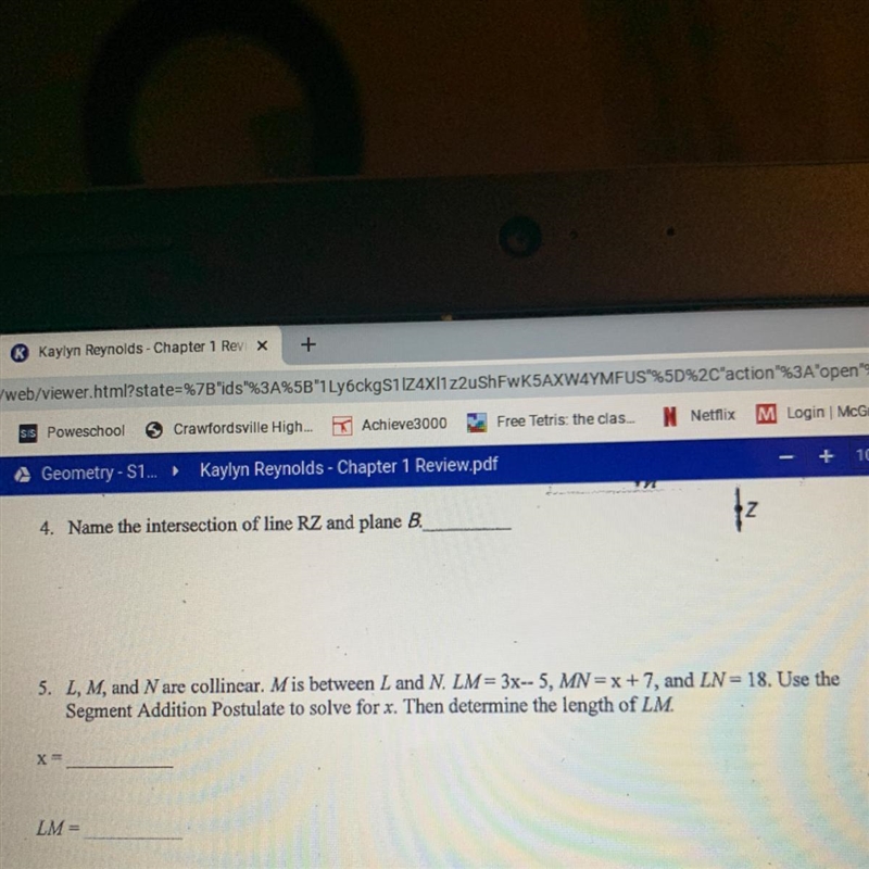 Help on question 5 please-example-1