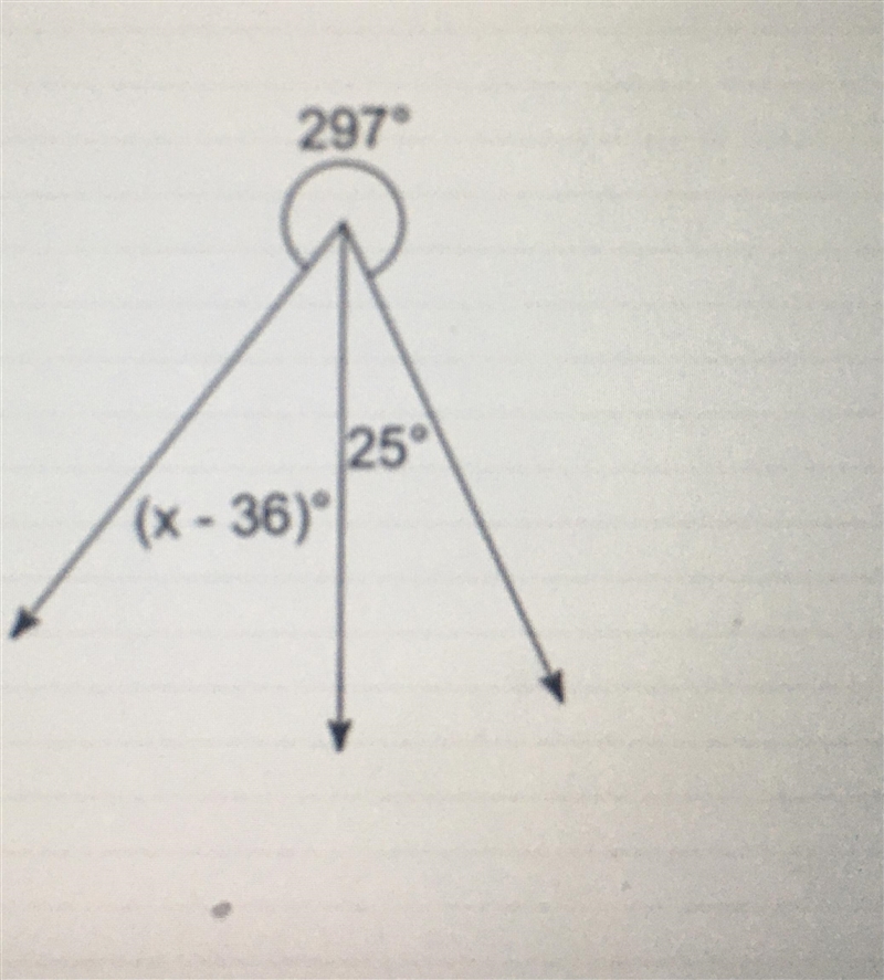 Find the value of x - PLEASE HELP I need to show my work - Thank you!!-example-1