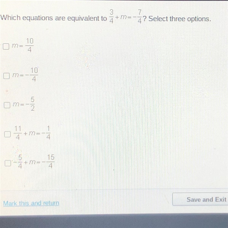 Whoch equations are equivalent to-example-1