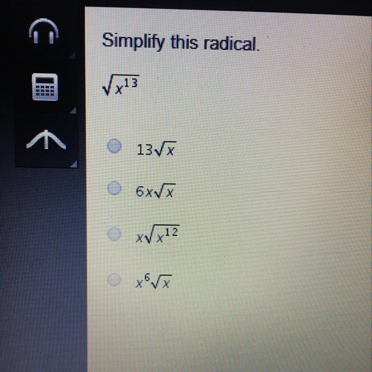 Simplify this radical.-example-1