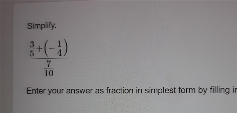 Please answer asap Enter your answer as fraction in simplest form by filling in the-example-1