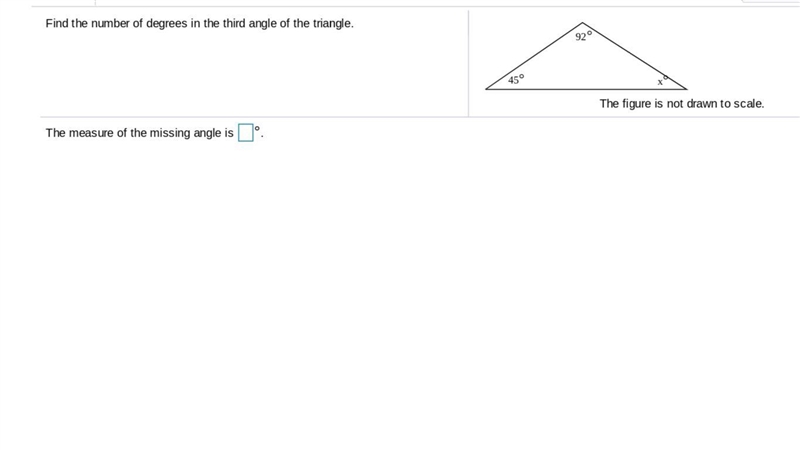 The measure of the missing angle is-example-1