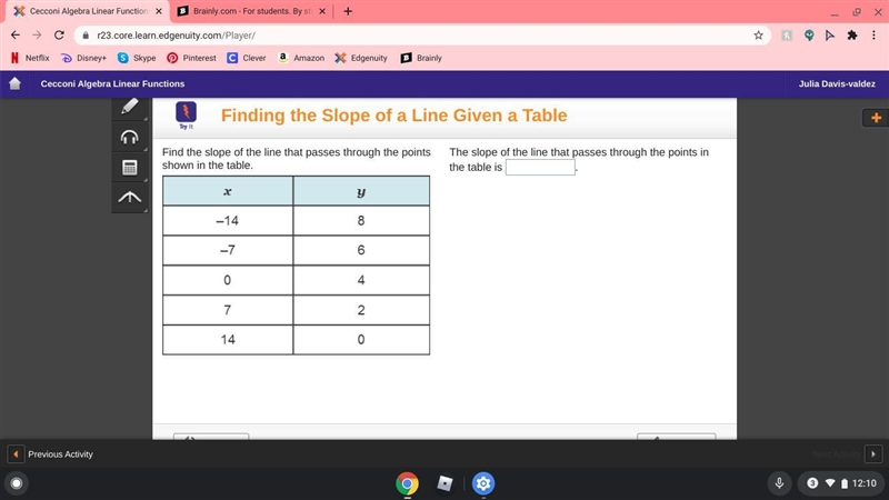 What's the slope of this chart?-example-1