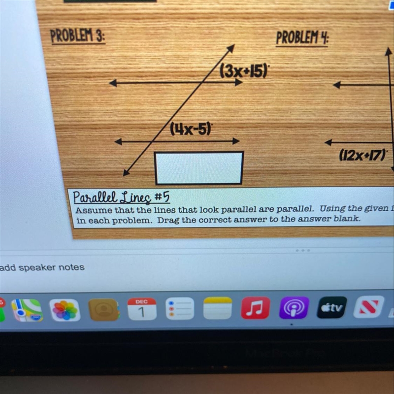 Find the value for x!-example-1