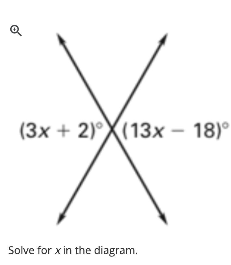 How do you solve for x in a diagram-example-1