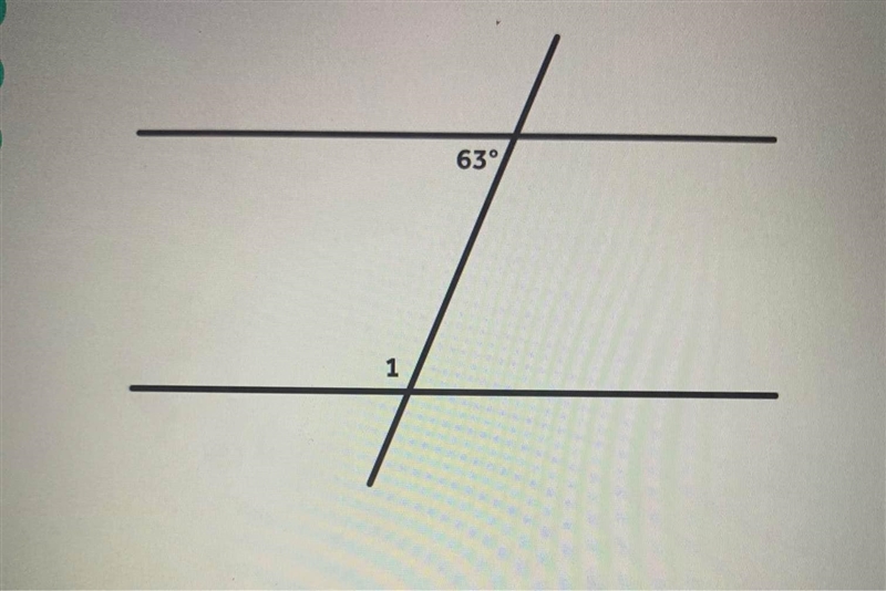 HELP. What is the measure (in degrees) of Angle 1?-example-1