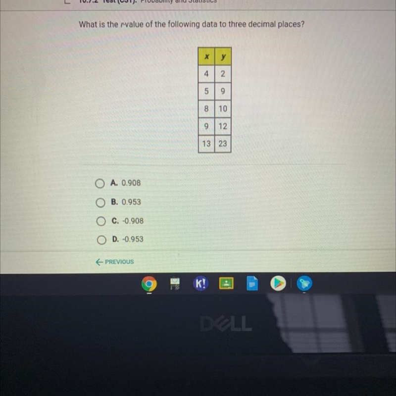 What is the r-value of the following data to three decimal places?-example-1