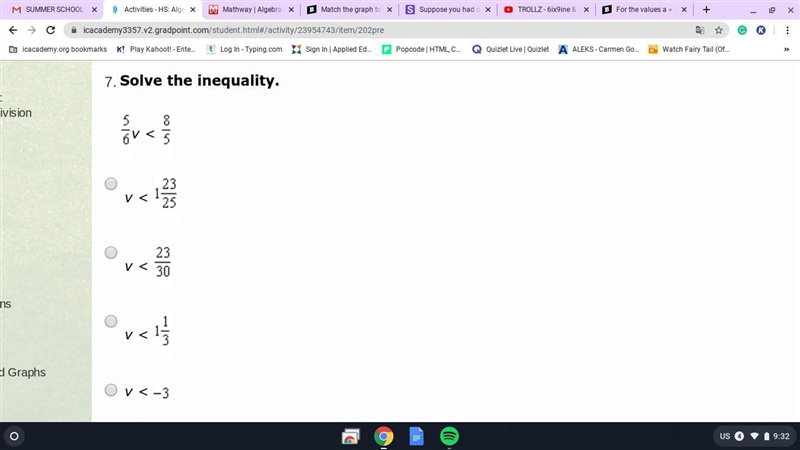 Solve the inequality.-example-1