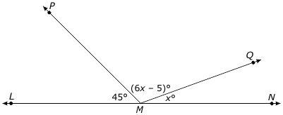 In the figure below, ray MP and ray MQ both intersect line LN.-example-1