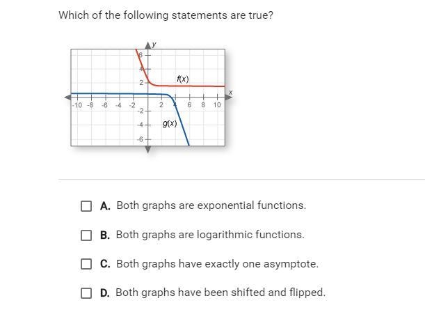 PLEASE ANSWER!!! Which of the following statements are true?-example-1