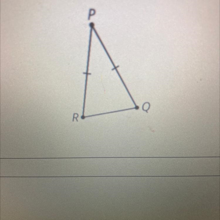 The measure of angle Q is 75 degrees. Find the measure of angle P-example-1