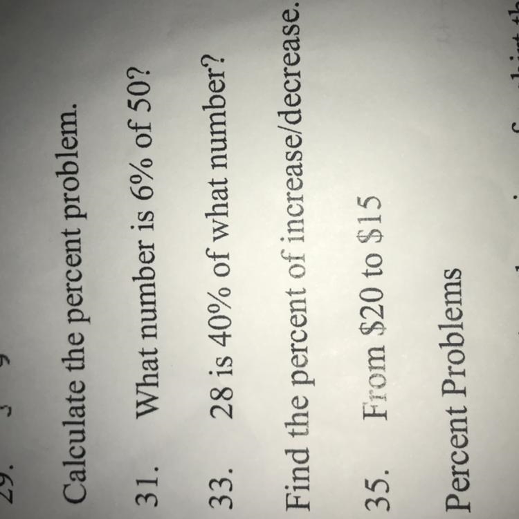 I need HELP!! With 31, 33, 35 please explain-example-1