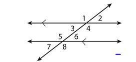 Answers: Angle 1 Angle 7 Angle 4 Angle 8-example-1