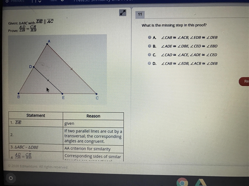 What is the missing step in the proof? i need help-example-1