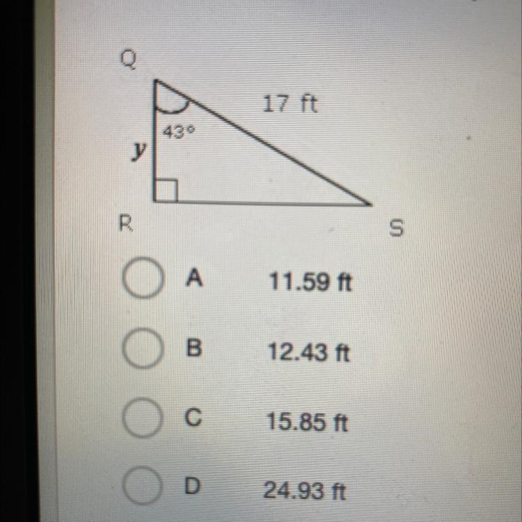 Find y to the nearest hundredth place Help pls due tomorrow-example-1