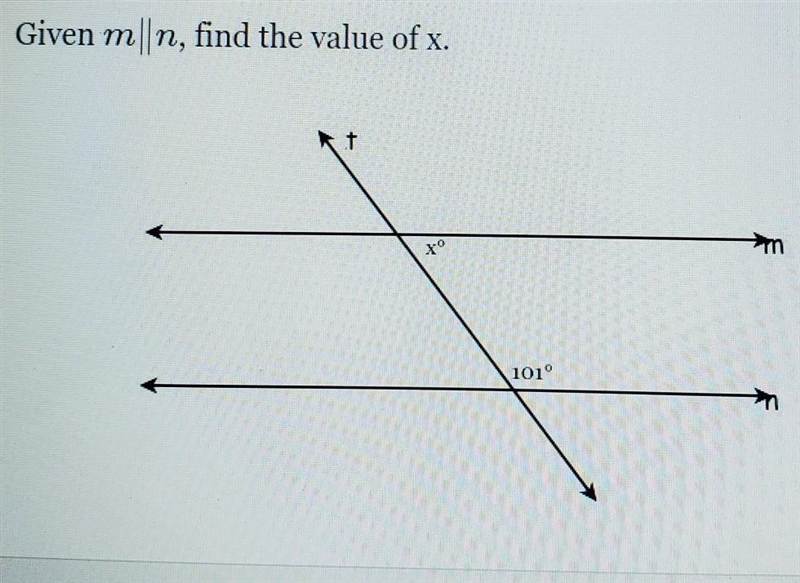 Find the value of x ​-example-1