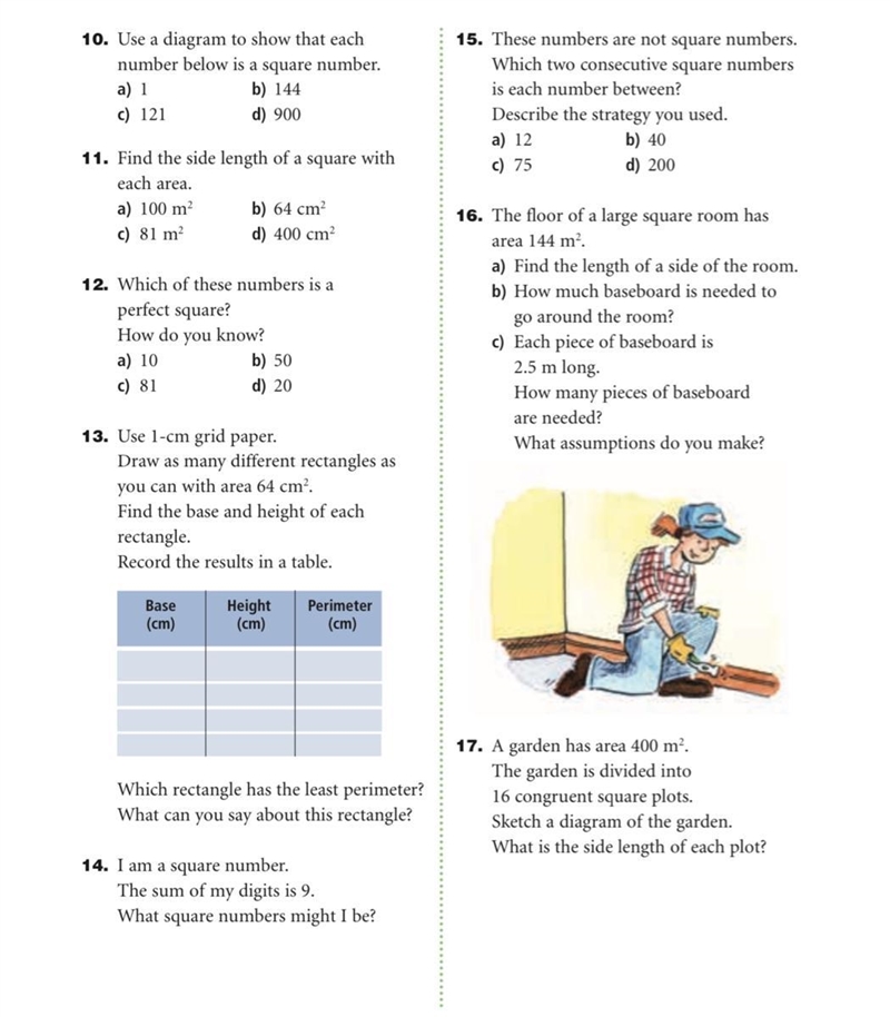 I need the answers from question 10 to 17 You don’t have to answer all of them but-example-1