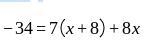 Solve for . Simplify your answer as much as possible. please help-example-1