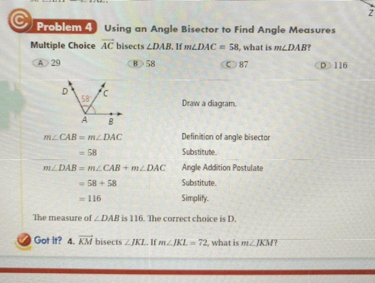 I have to do the “got it”!!! Please help-example-1