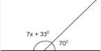 The angles below are supplementary. What is the value of x?-example-1