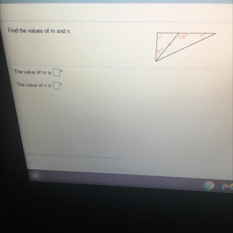 HELP ASAP HELP ASAP HELP ASAP HELP ADAP Find the values of m and n.-example-1