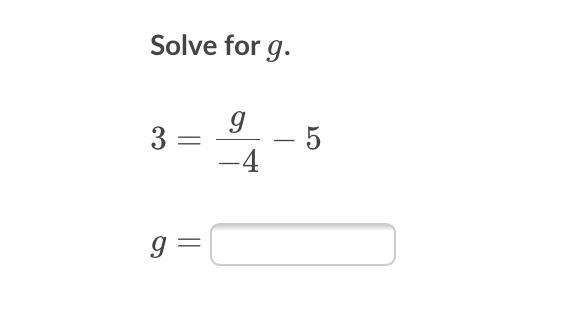 Solve for g. If you can please add an explanation-example-1