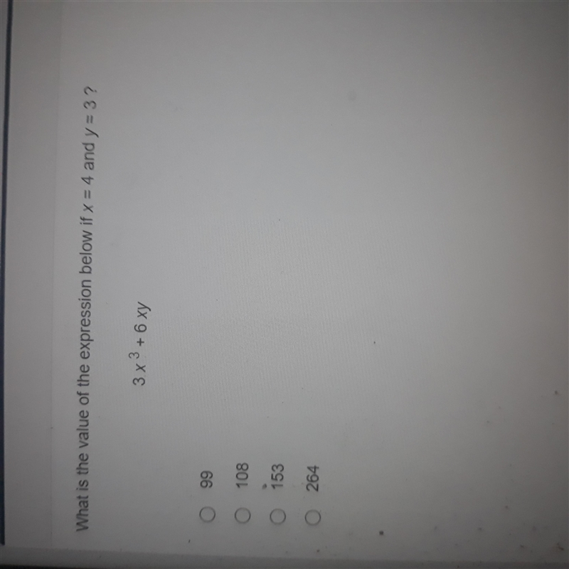 What is the value of the expression below if x = 4 and y = 3-example-1