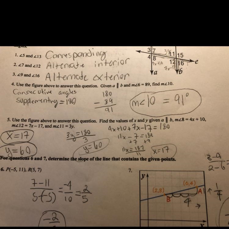 How do you solve for Y problem #5-example-1