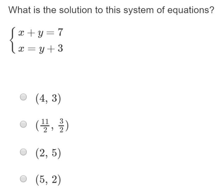 What is the solution to this system of equations?-example-1