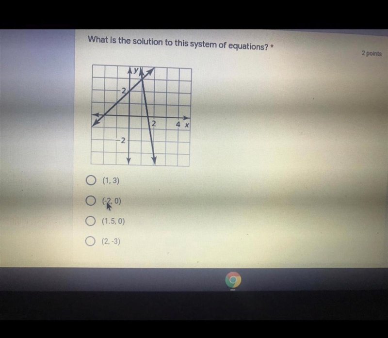 (HELP FAST )What is the solution to this system of equations? *-example-1