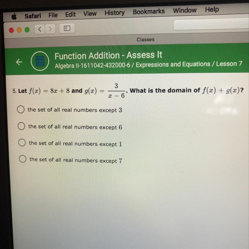 What is the domain of f(x) + g(x)-example-1