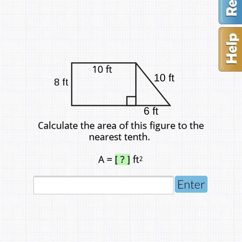 I need to find the area .-example-1