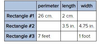 The perimeter of a rectangle is found by using the formula P = 2l + 2w, where P is-example-1