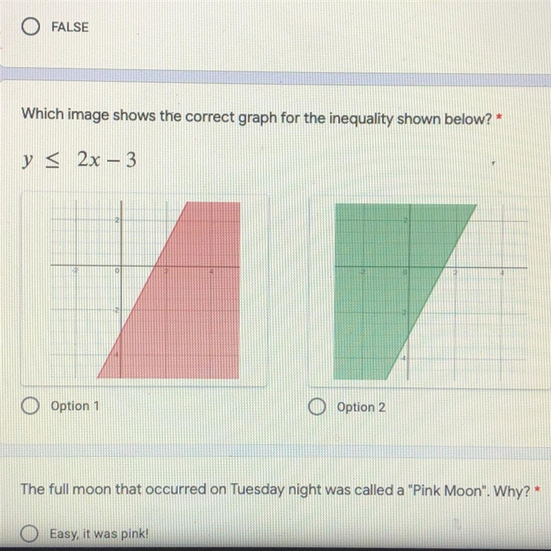 Which image shows the correct graph for the inequality shown below?-example-1