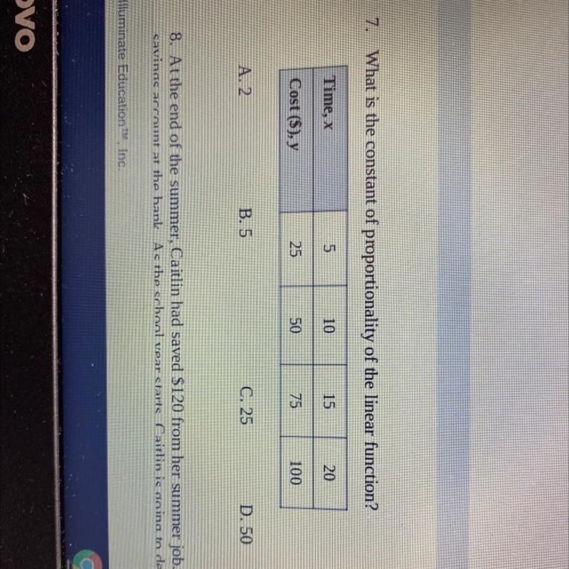 What is the constant of proportionality?-example-1