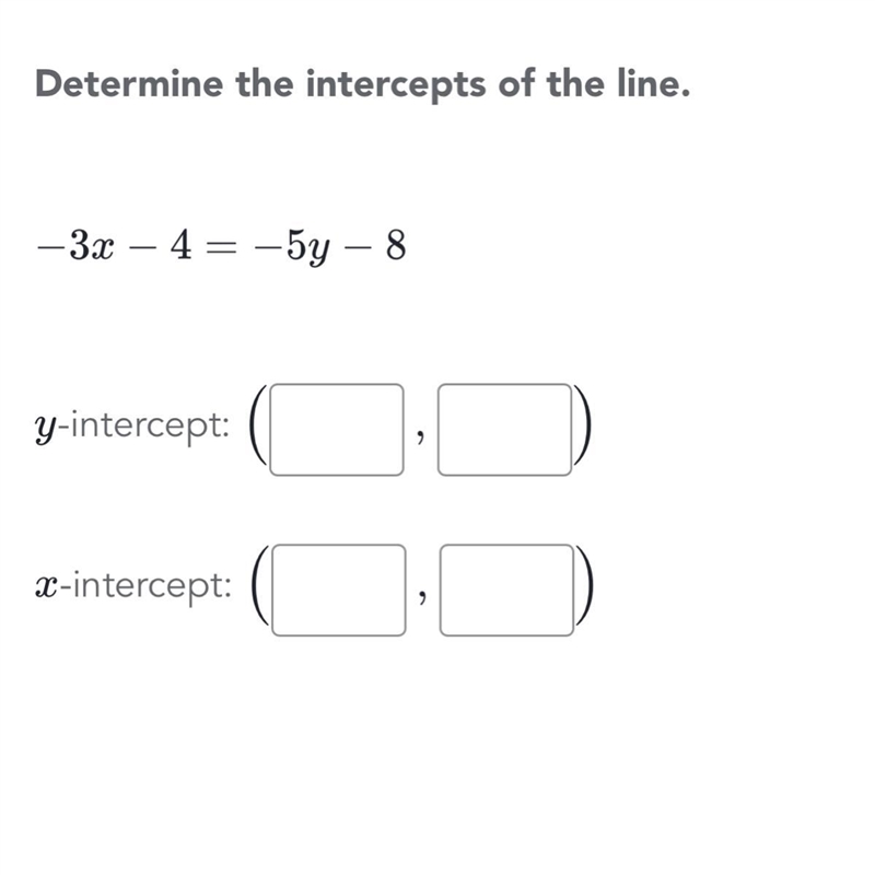 What is the y intercept-example-1