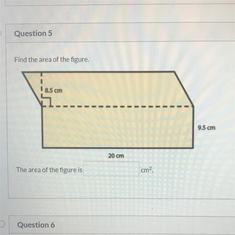 Find the area of the figure-example-1