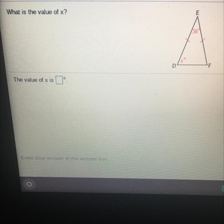 HELP ASAP HELP ASAP HELP ASAP What is the value of X?-example-1