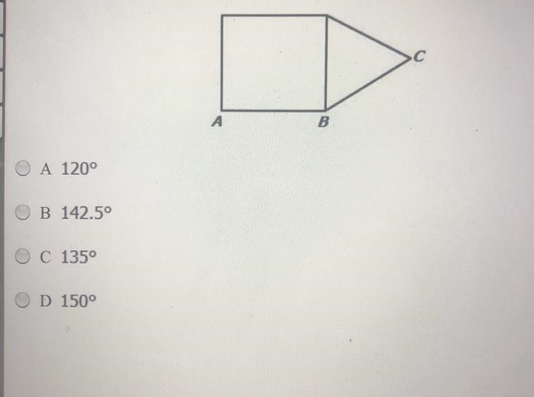 In the figure below, the two adjacent polygons are regular. What is the measure of-example-1