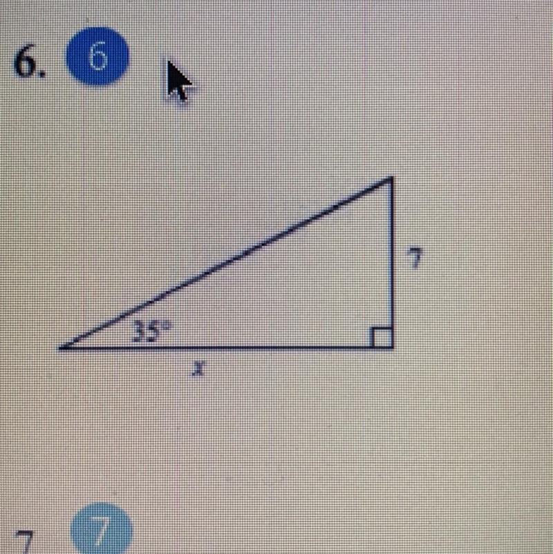 Find the missing side. Round to the nearest tenth-example-1