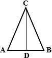 Given: ΔABC, AC = BC, AB = 3 CD ⊥ AB, CD = √3 Find: AC-example-1