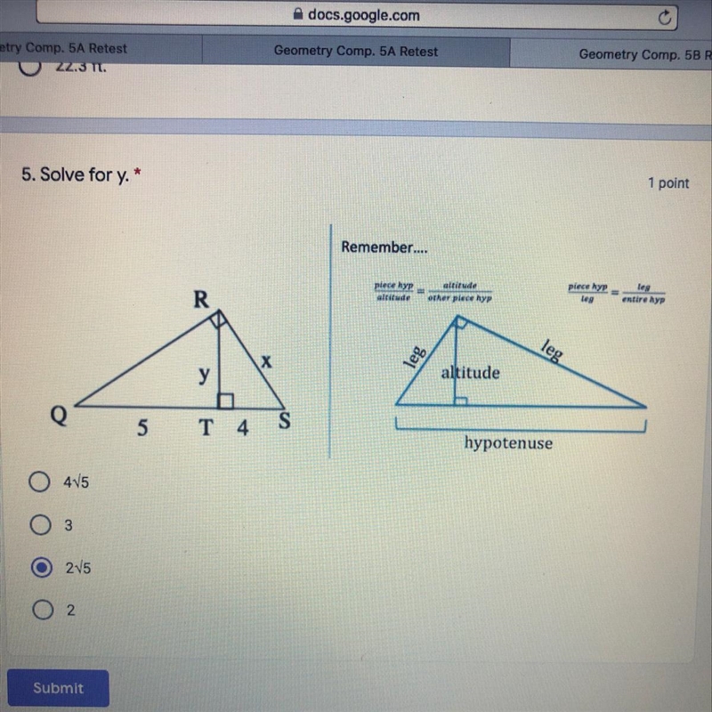 You have to solve for y-example-1