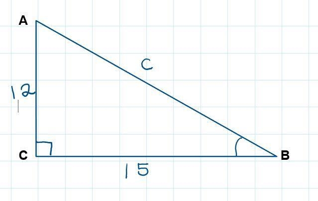 Find all of the missing angles of sides of the triangle below. Note that side lengths-example-1