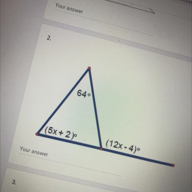 Solve for X (Show work?)-example-1