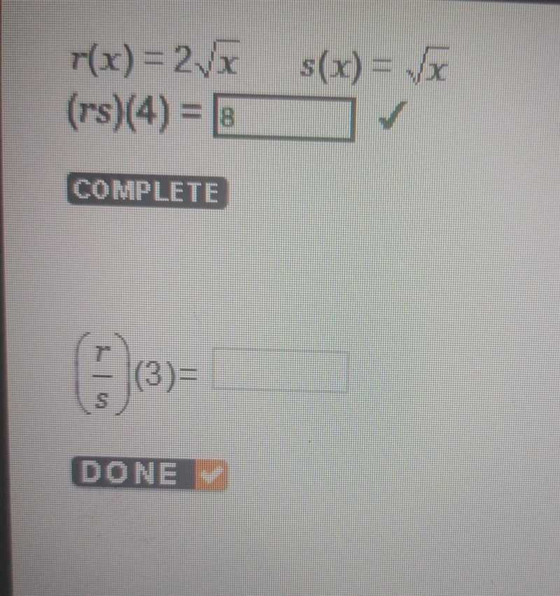 Need help for (r/s)(3)​-example-1