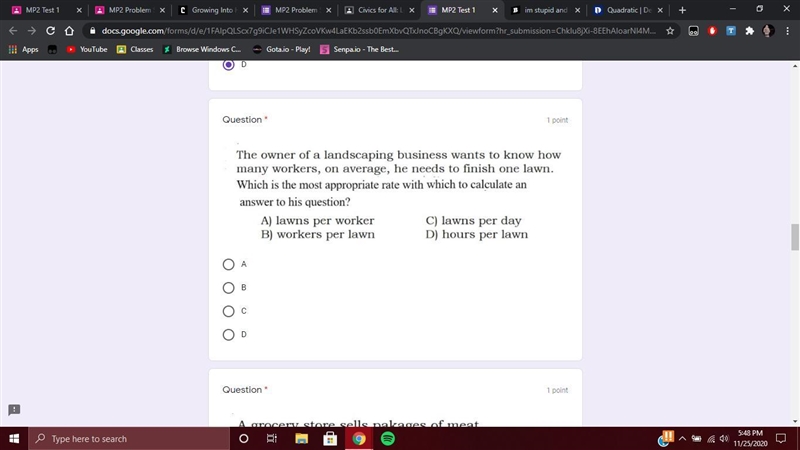 Which is the most appropriate rate with which to calculate an answer to his question-example-1