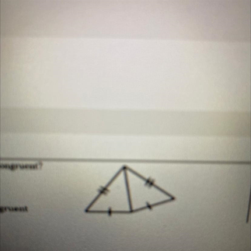 Which of the following proves the triangles are congruent? A. SSS B. SAS A CASA D-example-1